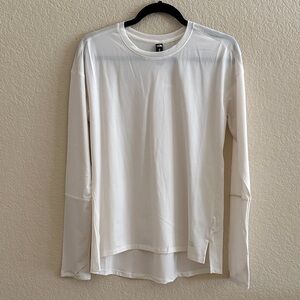 Lightweight Off White Long Sleeve Top